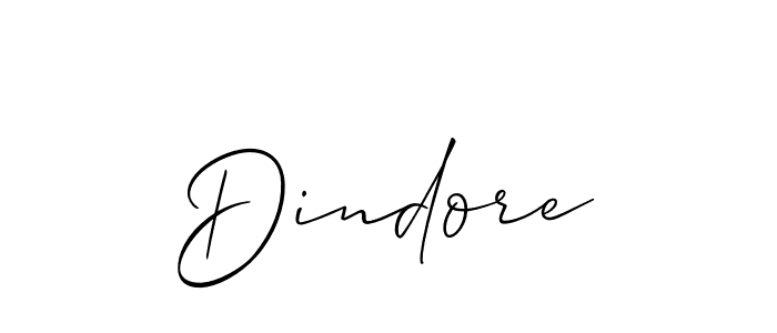 Best and Professional Signature Style for Dindore. Allison_Script Best Signature Style Collection. Dindore signature style 2 images and pictures png