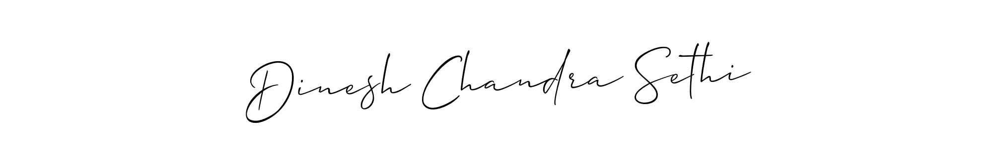 Dinesh Chandra Sethi stylish signature style. Best Handwritten Sign (Allison_Script) for my name. Handwritten Signature Collection Ideas for my name Dinesh Chandra Sethi. Dinesh Chandra Sethi signature style 2 images and pictures png