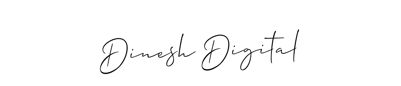 Make a short Dinesh Digital signature style. Manage your documents anywhere anytime using Allison_Script. Create and add eSignatures, submit forms, share and send files easily. Dinesh Digital signature style 2 images and pictures png