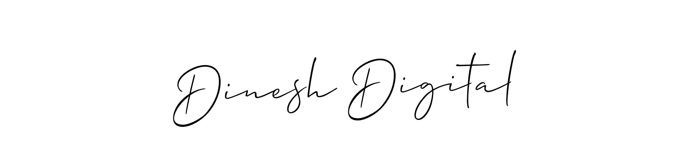 Make a short Dinesh Digital signature style. Manage your documents anywhere anytime using Allison_Script. Create and add eSignatures, submit forms, share and send files easily. Dinesh Digital signature style 2 images and pictures png