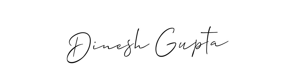 Once you've used our free online signature maker to create your best signature Allison_Script style, it's time to enjoy all of the benefits that Dinesh Gupta name signing documents. Dinesh Gupta signature style 2 images and pictures png
