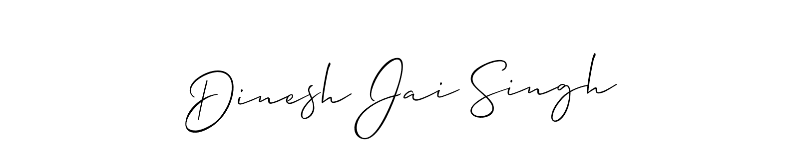 Best and Professional Signature Style for Dinesh Jai Singh. Allison_Script Best Signature Style Collection. Dinesh Jai Singh signature style 2 images and pictures png
