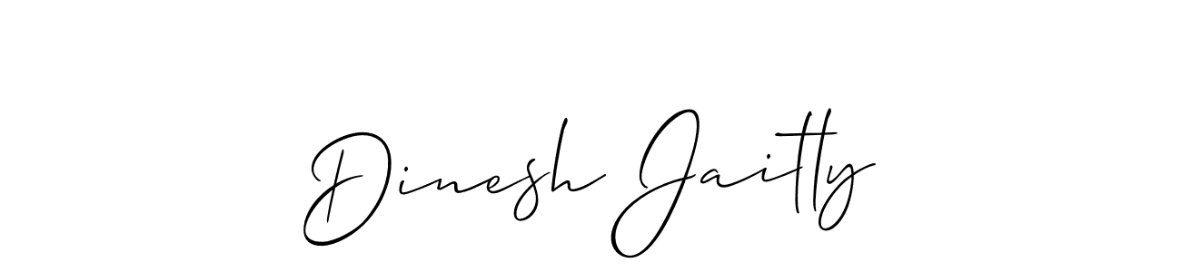 if you are searching for the best signature style for your name Dinesh Jaitly. so please give up your signature search. here we have designed multiple signature styles  using Allison_Script. Dinesh Jaitly signature style 2 images and pictures png