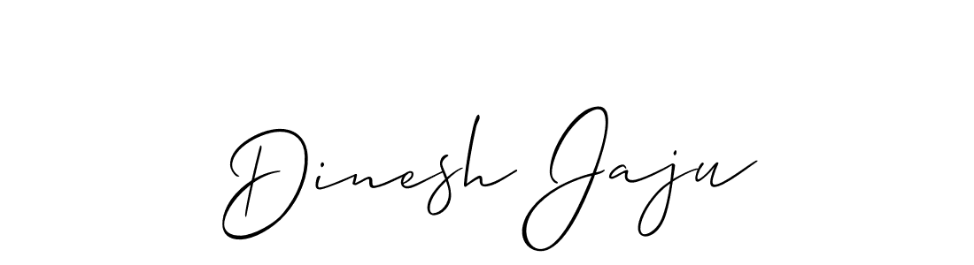 How to Draw Dinesh Jaju signature style? Allison_Script is a latest design signature styles for name Dinesh Jaju. Dinesh Jaju signature style 2 images and pictures png