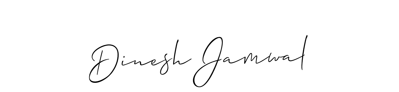 Also You can easily find your signature by using the search form. We will create Dinesh Jamwal name handwritten signature images for you free of cost using Allison_Script sign style. Dinesh Jamwal signature style 2 images and pictures png