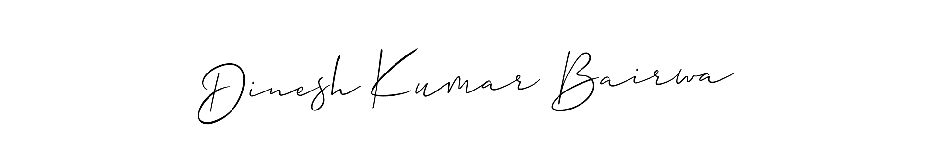 Once you've used our free online signature maker to create your best signature Allison_Script style, it's time to enjoy all of the benefits that Dinesh Kumar Bairwa name signing documents. Dinesh Kumar Bairwa signature style 2 images and pictures png