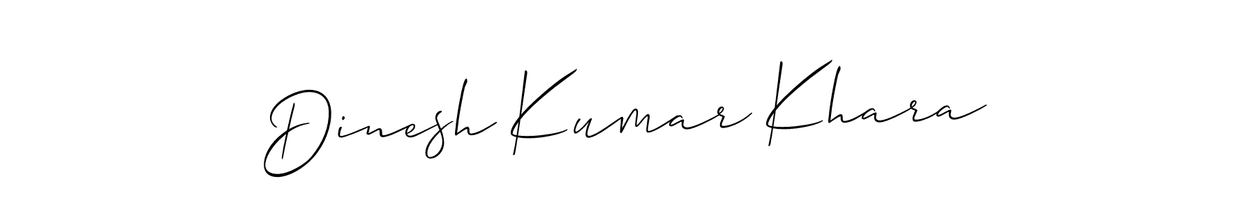 Similarly Allison_Script is the best handwritten signature design. Signature creator online .You can use it as an online autograph creator for name Dinesh Kumar Khara. Dinesh Kumar Khara signature style 2 images and pictures png