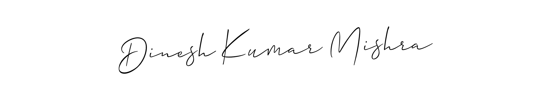 How to Draw Dinesh Kumar Mishra signature style? Allison_Script is a latest design signature styles for name Dinesh Kumar Mishra. Dinesh Kumar Mishra signature style 2 images and pictures png