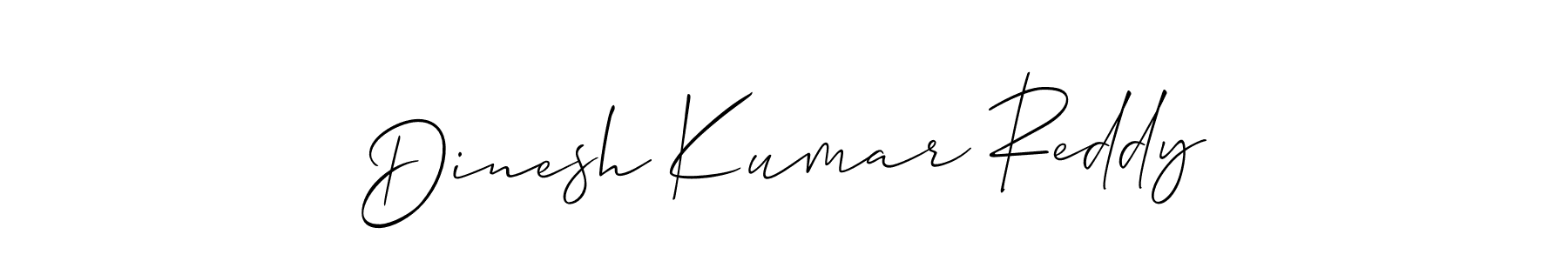 Best and Professional Signature Style for Dinesh Kumar Reddy. Allison_Script Best Signature Style Collection. Dinesh Kumar Reddy signature style 2 images and pictures png
