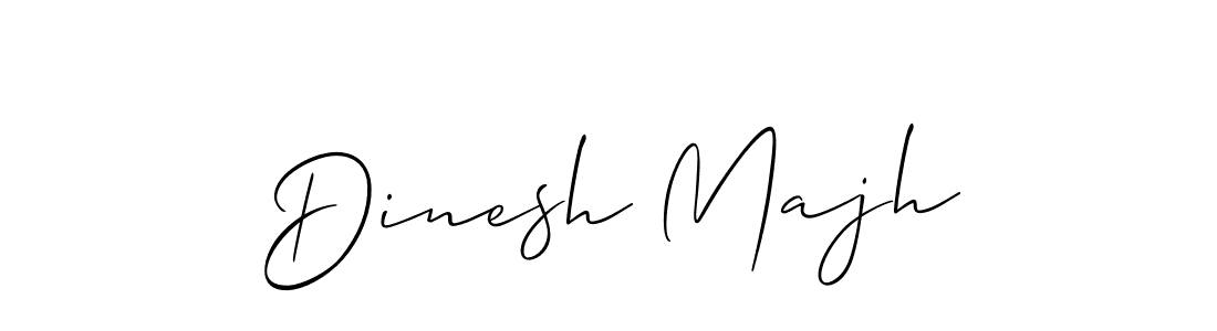 Make a beautiful signature design for name Dinesh Majh. Use this online signature maker to create a handwritten signature for free. Dinesh Majh signature style 2 images and pictures png