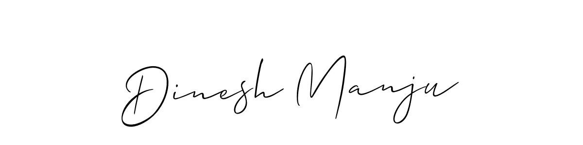 Similarly Allison_Script is the best handwritten signature design. Signature creator online .You can use it as an online autograph creator for name Dinesh Manju. Dinesh Manju signature style 2 images and pictures png