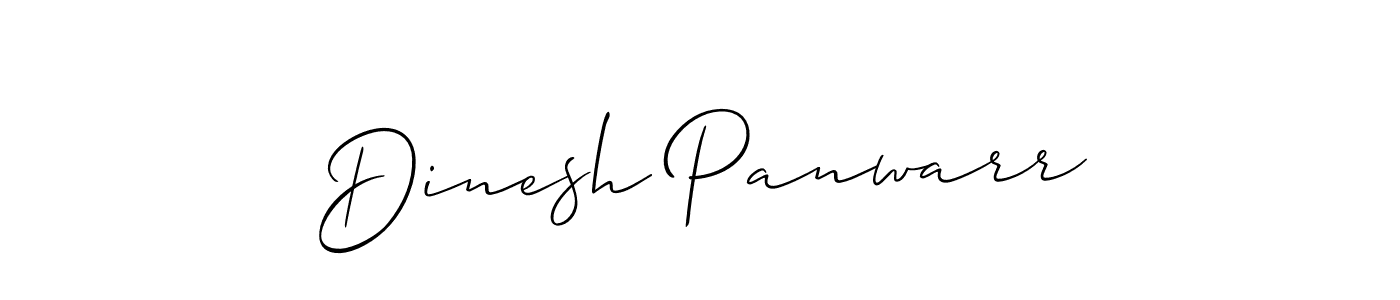 Make a short Dinesh Panwarr signature style. Manage your documents anywhere anytime using Allison_Script. Create and add eSignatures, submit forms, share and send files easily. Dinesh Panwarr signature style 2 images and pictures png