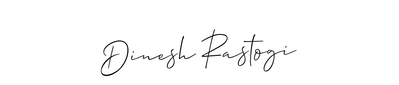 Make a short Dinesh Rastogi signature style. Manage your documents anywhere anytime using Allison_Script. Create and add eSignatures, submit forms, share and send files easily. Dinesh Rastogi signature style 2 images and pictures png