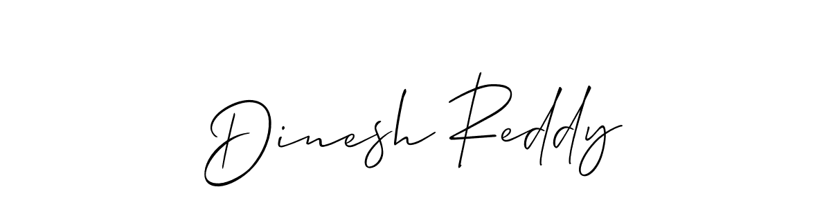 You should practise on your own different ways (Allison_Script) to write your name (Dinesh Reddy) in signature. don't let someone else do it for you. Dinesh Reddy signature style 2 images and pictures png