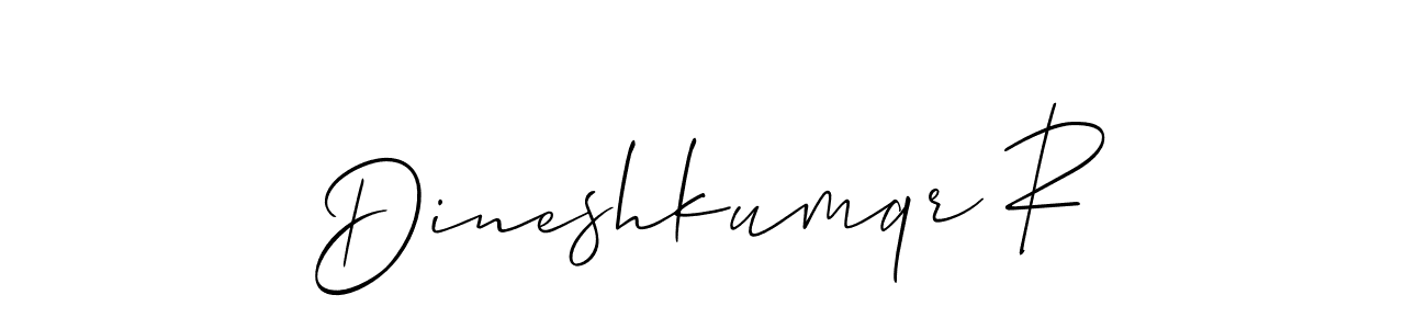 Make a short Dineshkumqr R signature style. Manage your documents anywhere anytime using Allison_Script. Create and add eSignatures, submit forms, share and send files easily. Dineshkumqr R signature style 2 images and pictures png