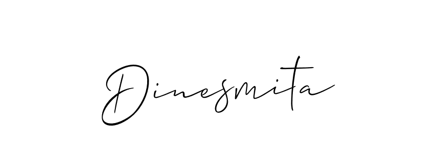 This is the best signature style for the Dinesmita name. Also you like these signature font (Allison_Script). Mix name signature. Dinesmita signature style 2 images and pictures png