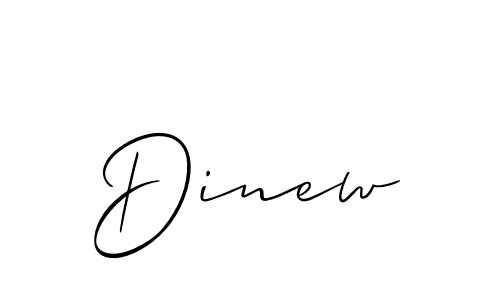 Make a beautiful signature design for name Dinew. Use this online signature maker to create a handwritten signature for free. Dinew signature style 2 images and pictures png