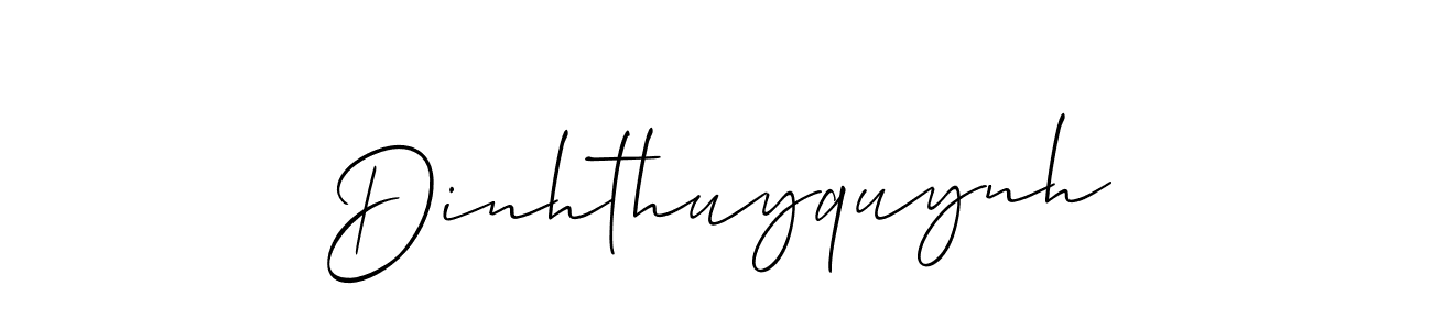 How to Draw Dinhthuyquynh signature style? Allison_Script is a latest design signature styles for name Dinhthuyquynh. Dinhthuyquynh signature style 2 images and pictures png