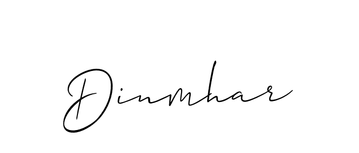 How to Draw Dinmhar signature style? Allison_Script is a latest design signature styles for name Dinmhar. Dinmhar signature style 2 images and pictures png