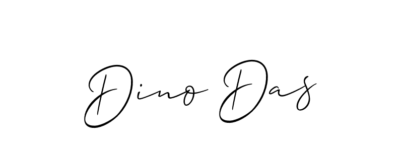 How to Draw Dino Das signature style? Allison_Script is a latest design signature styles for name Dino Das. Dino Das signature style 2 images and pictures png
