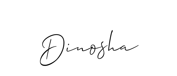 if you are searching for the best signature style for your name Dinosha. so please give up your signature search. here we have designed multiple signature styles  using Allison_Script. Dinosha signature style 2 images and pictures png