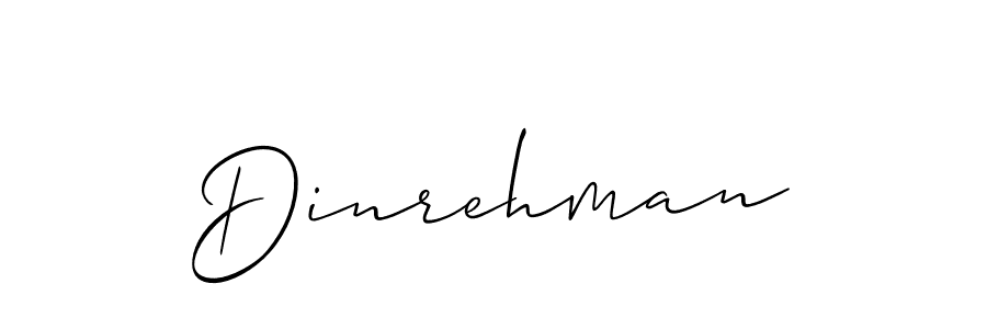 Also You can easily find your signature by using the search form. We will create Dinrehman name handwritten signature images for you free of cost using Allison_Script sign style. Dinrehman signature style 2 images and pictures png