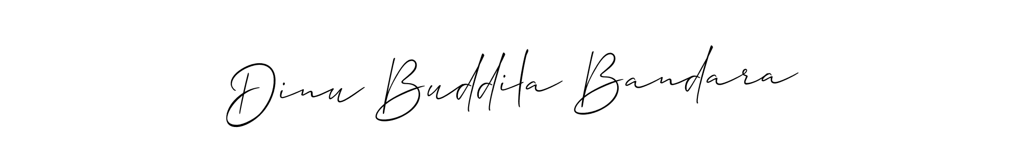 if you are searching for the best signature style for your name Dinu Buddila Bandara. so please give up your signature search. here we have designed multiple signature styles  using Allison_Script. Dinu Buddila Bandara signature style 2 images and pictures png