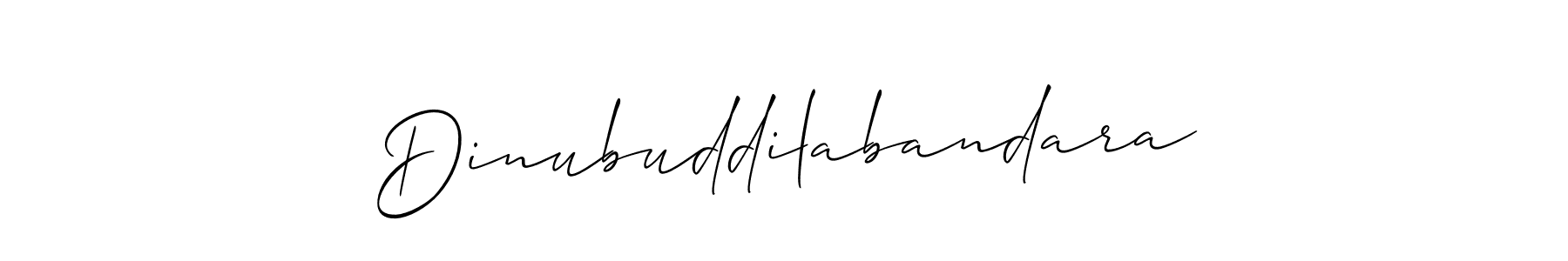 Once you've used our free online signature maker to create your best signature Allison_Script style, it's time to enjoy all of the benefits that Dinubuddilabandara name signing documents. Dinubuddilabandara signature style 2 images and pictures png