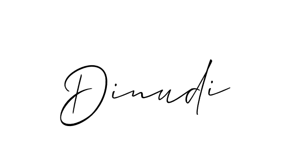 It looks lik you need a new signature style for name Dinudi. Design unique handwritten (Allison_Script) signature with our free signature maker in just a few clicks. Dinudi signature style 2 images and pictures png