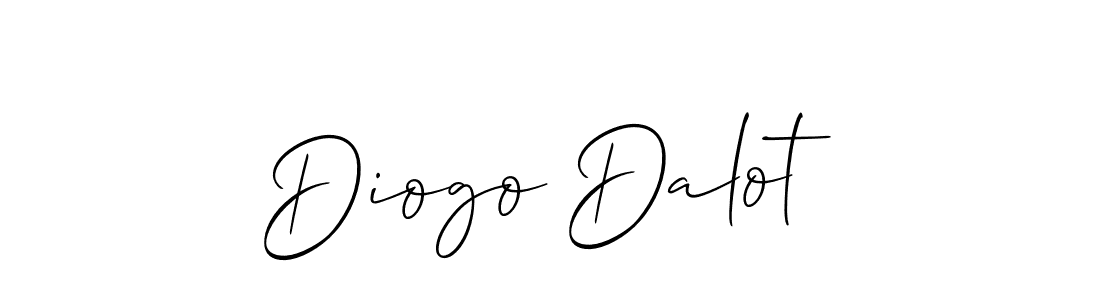 How to make Diogo Dalot signature? Allison_Script is a professional autograph style. Create handwritten signature for Diogo Dalot name. Diogo Dalot signature style 2 images and pictures png