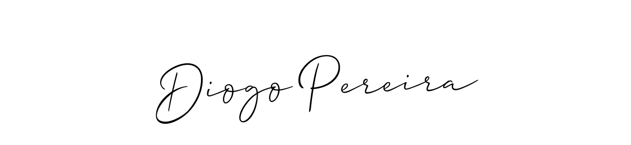 Make a beautiful signature design for name Diogo Pereira. With this signature (Allison_Script) style, you can create a handwritten signature for free. Diogo Pereira signature style 2 images and pictures png