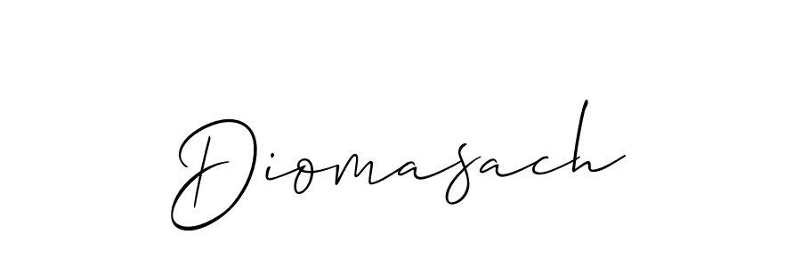 Once you've used our free online signature maker to create your best signature Allison_Script style, it's time to enjoy all of the benefits that Diomasach name signing documents. Diomasach signature style 2 images and pictures png