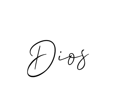 Similarly Allison_Script is the best handwritten signature design. Signature creator online .You can use it as an online autograph creator for name Dios. Dios signature style 2 images and pictures png