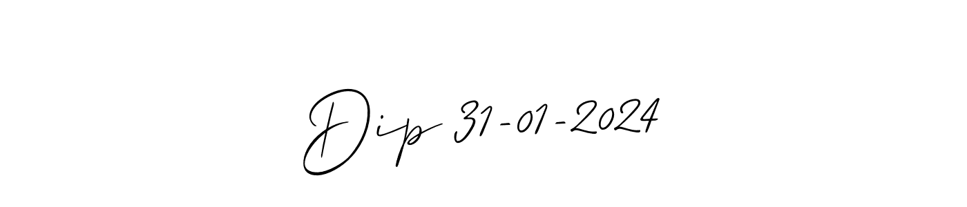 Allison_Script is a professional signature style that is perfect for those who want to add a touch of class to their signature. It is also a great choice for those who want to make their signature more unique. Get Dip 31-01-2024 name to fancy signature for free. Dip 31-01-2024 signature style 2 images and pictures png