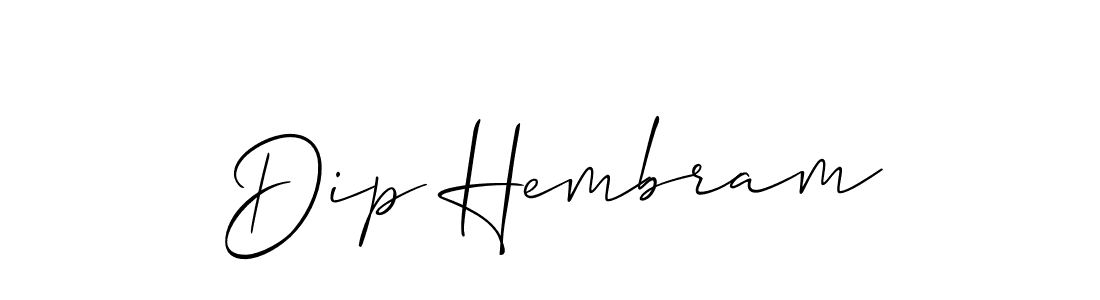 Make a beautiful signature design for name Dip Hembram. Use this online signature maker to create a handwritten signature for free. Dip Hembram signature style 2 images and pictures png