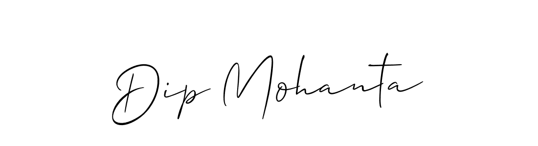 You should practise on your own different ways (Allison_Script) to write your name (Dip Mohanta) in signature. don't let someone else do it for you. Dip Mohanta signature style 2 images and pictures png