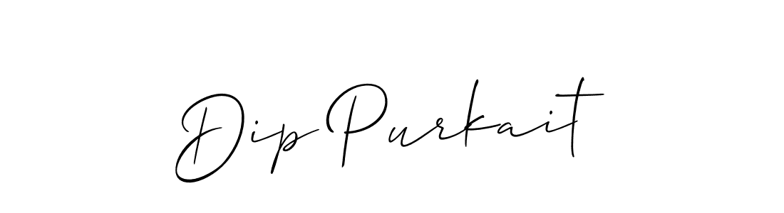 This is the best signature style for the Dip Purkait name. Also you like these signature font (Allison_Script). Mix name signature. Dip Purkait signature style 2 images and pictures png