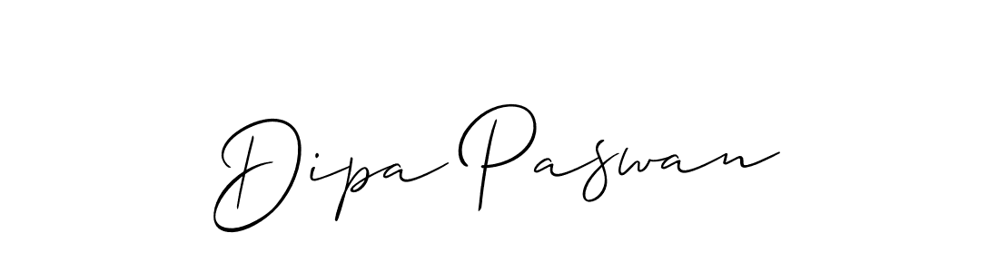 if you are searching for the best signature style for your name Dipa Paswan. so please give up your signature search. here we have designed multiple signature styles  using Allison_Script. Dipa Paswan signature style 2 images and pictures png