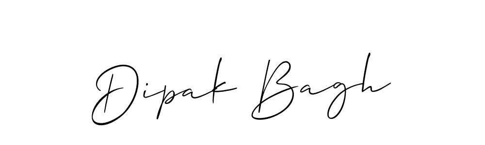 How to Draw Dipak Bagh signature style? Allison_Script is a latest design signature styles for name Dipak Bagh. Dipak Bagh signature style 2 images and pictures png