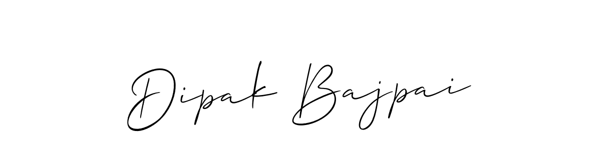 Make a beautiful signature design for name Dipak Bajpai. Use this online signature maker to create a handwritten signature for free. Dipak Bajpai signature style 2 images and pictures png