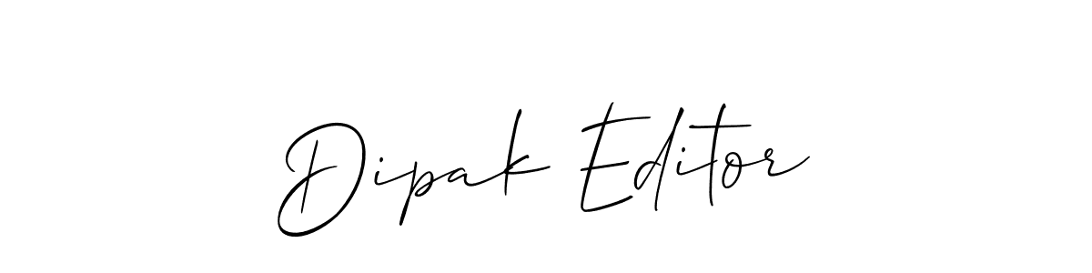 You can use this online signature creator to create a handwritten signature for the name Dipak Editor. This is the best online autograph maker. Dipak Editor signature style 2 images and pictures png