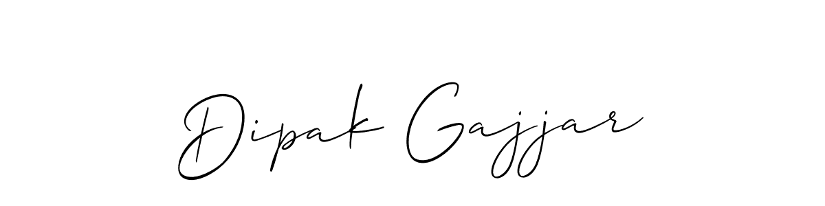 The best way (Allison_Script) to make a short signature is to pick only two or three words in your name. The name Dipak Gajjar include a total of six letters. For converting this name. Dipak Gajjar signature style 2 images and pictures png