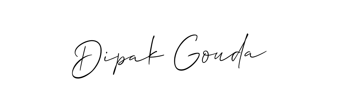 Make a beautiful signature design for name Dipak Gouda. Use this online signature maker to create a handwritten signature for free. Dipak Gouda signature style 2 images and pictures png