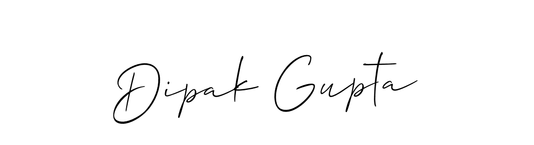You should practise on your own different ways (Allison_Script) to write your name (Dipak Gupta) in signature. don't let someone else do it for you. Dipak Gupta signature style 2 images and pictures png
