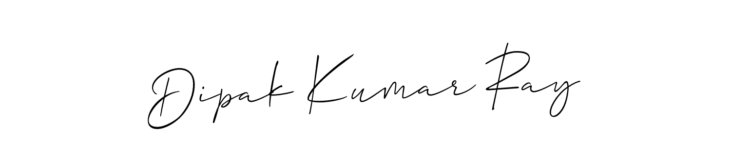 It looks lik you need a new signature style for name Dipak Kumar Ray. Design unique handwritten (Allison_Script) signature with our free signature maker in just a few clicks. Dipak Kumar Ray signature style 2 images and pictures png