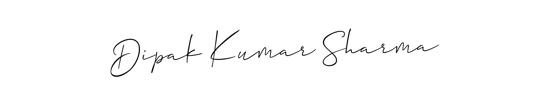 Make a beautiful signature design for name Dipak Kumar Sharma. Use this online signature maker to create a handwritten signature for free. Dipak Kumar Sharma signature style 2 images and pictures png