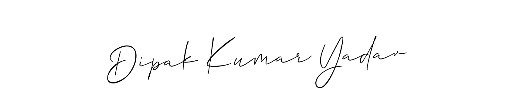 Make a beautiful signature design for name Dipak Kumar Yadav. Use this online signature maker to create a handwritten signature for free. Dipak Kumar Yadav signature style 2 images and pictures png