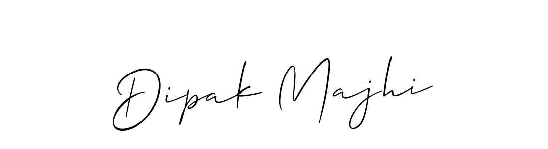 Also You can easily find your signature by using the search form. We will create Dipak Majhi name handwritten signature images for you free of cost using Allison_Script sign style. Dipak Majhi signature style 2 images and pictures png