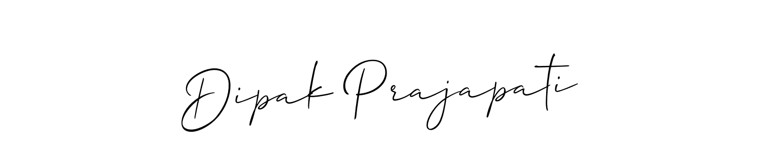 Once you've used our free online signature maker to create your best signature Allison_Script style, it's time to enjoy all of the benefits that Dipak Prajapati name signing documents. Dipak Prajapati signature style 2 images and pictures png