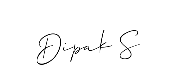 You can use this online signature creator to create a handwritten signature for the name Dipak S. This is the best online autograph maker. Dipak S signature style 2 images and pictures png